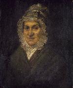 French school Portrait of an Old Woman oil painting